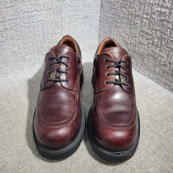 Havana Joe Men's Size 43 EU/10 US Brown Leather Chunky Low Oxford